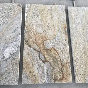 Çin sarı bej granit dış duvar kaplama taşı rustik karo