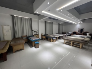 चीन ब्यूटी सैलून फर्नीचर एसपीए बिस्तर समायोज्य मालिश टेबल फिजियोथेरेपी मालिश चिकित्सा परीक्षा बिस्तर - Product Image 3