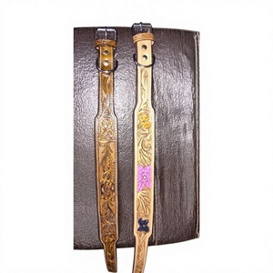 Top Selling Unisex Super Genuine Quality Cow Hide Leather Braided <b>Belt</b> <b>Vintage</b> Square Steel Pin Waterproof Durable Eco-Friendly - Product Image 5