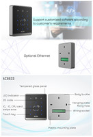 Lector de Tarjetas NFC A32 AC8633, Escáner de Códigos QR y de Barras, Control de Acceso para Entrada de Oficina