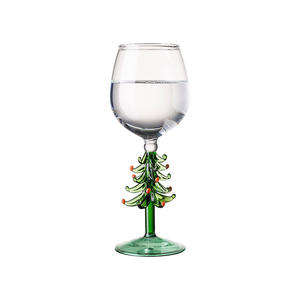 Novedad, copa de árbol de Navidad, Copas de fiesta con tallo para agua potable, jugo, vino, bebidas mixtas. - Product Image 2