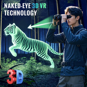 Nuevo equipo de vídeo 3D de visión nocturna de doble tubo, videocámara de realidad <span class=keywords><strong>Virtual</strong></span>, telescopio, gafas de cámara, auriculares con función de brújula - Product Image 4