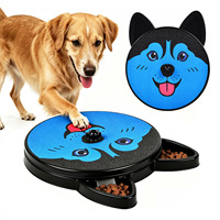 Tabla rascadora 3 en 1 para uñas de perros al por mayor, dispensador de golosinas, comedero lento, rompecabezas para afilar patas, entretenimiento, suministros para perros