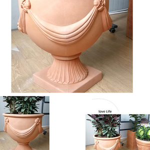 Seramik benzeri rotomolded plastik saksı, rotomolding kalıp, LLDPE malzeme - Product Image 2