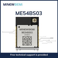 Module émetteur-récepteur BLE 6.0 RF ME54BS03 19GPIO Nordic SoC 0.5MB Flash 96KB RAM NRF54L05 U.FL Thread Matter Mesh Modules Bluetooth