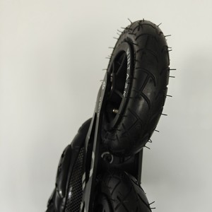 Patines <span class=keywords><strong>de</strong></span> <span class=keywords><strong>Ruedas</strong></span> para Adultos, <span class=keywords><strong>de</strong></span> Fibra <span class=keywords><strong>de</strong></span> <span class=keywords><strong>Carbono</strong></span>, Tres <span class=keywords><strong>Ruedas</strong></span>, Tipo SUV, con <span class=keywords><strong>Ruedas</strong></span> Neumáticas <span class=keywords><strong>de</strong></span> Una Fila para Reducir la Velocidad (3x150mm, Grandes, Todoterreno, para Escalada) - Product Image 5
