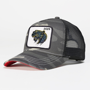 Casquettes de baseball d'hiver en tissu mousse pour hommes, personnalisées avec impression par sublimation, 6 panneaux, motif animal, style <span class=keywords><strong>Otto</strong></span> Trucker, pour le sport - Product Image 2