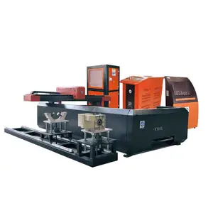 3kw 80w 1060 2 headed cnc laser cutting machine co2 desktop laser die cutting metal machine