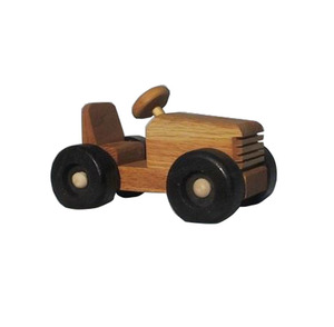 รถไฟไม้ธรรมชาติหัวรถจักร <span class=keywords><strong>Caboose</strong></span> รถไฟไม่ได้ทาสีไม่เคลือบเงา - Product Image 5