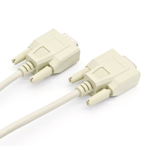สายสัญญาณ Rs232 Db9ความละเอียดสูง<span class=keywords><strong>2</strong></span>เมตรทำมุมขวาสาย VGA คอมพิวเตอร์ Hd15pin 90องศา - Product Image 1