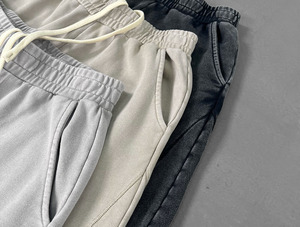 <span class=keywords><strong>Pantaloni</strong></span> sportivi da Jogger Casual di alta qualità lavati in <span class=keywords><strong>cotone</strong></span> <span class=keywords><strong>elastico</strong></span> in vita da uomo <span class=keywords><strong>pantaloni</strong></span> sportivi larghi da uomo - Product Image 5