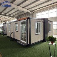 Casa Contenedor de Acero Prefabricada Modular Portátil de 20 pies para Exteriores
