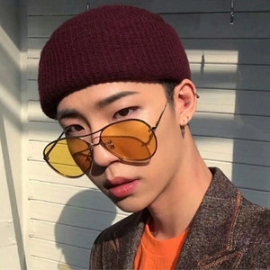 Gafas de Sol Aviador Qianai con Marco Metálico Dorado, Protección UV400, Unisex, Modernas, para Conducir, Tipo 3 Lentes, Material AC - Product Image 3