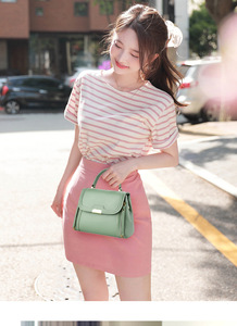 Women's Bag Trend Female Candy Handbag Fashion Shoulder Messenger <b>Square</b> PU Leather Bags for Ladies - Product Image 5