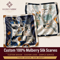 Écharpe Carrée en Soie Naturelle Premium 65x65cm, Effet Froissé, Ourlet Roulotté Main, Motif Paisley, Foulard de Boutique pour Femme, Échantillon Disponible, Fournisseur