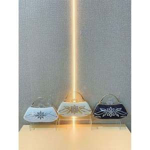 女性用イブニングハンドバッグ、グリッタートップハンドルクラッチバッグ、パーティー、プロム、結婚式用 2025 - Product Image 4