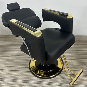 เก้าอี้ตัดผมไฮดรอลิกปรับเอนได้ หมุนได้ สำหรับร้านตัดผมและร้านเสริมสวย - Product Image 4