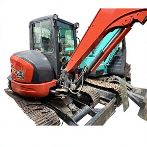 Miniexcavadora Usada KX163 de 6 Toneladas, Pocas Horas de Trabajo, Excavadora Compacta de Orugas con Motor para Construcción - Product Image 1