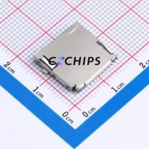 GT-TF003-H0185-01 SD Card / Memory Card Connector SMD Connector Self-Return Type MicroSD Card (TF Card) Card Holder 1.85mm - Product Image 1