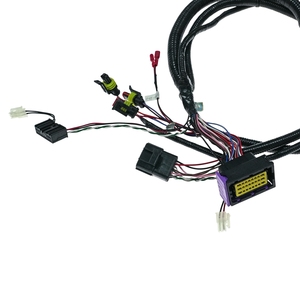 Kit de câblage moteur automobile personnalisé avec connecteurs étanches, faisceau de câbles pour connexion de capteur et d'actionneur ECU - Product Image 3