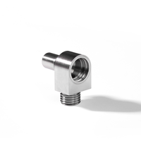 Connecteurs de refroidissement liquide IA OEM usinés CNC, raccords rapides pour fluides destinés aux centres de données