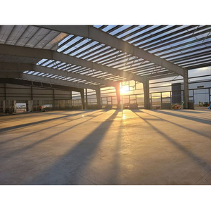 Entrepôt à structure en acier haute résistance avec isolation en PU/<span class=keywords><strong>laine</strong></span> <span class=keywords><strong>de</strong></span> roche/<span class=keywords><strong>laine</strong></span> <span class=keywords><strong>de</strong></span> <span class=keywords><strong>verre</strong></span> et conception à longue portée - Product Image 1