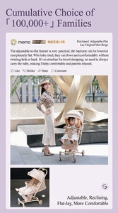 <span class=keywords><strong>Poussette</strong></span> bébé légère et pliable, portable, avec fonction assise et allongée, pour la vente en gros transfrontalière - Product Image 2