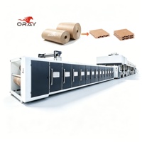 Oray China Fabriek Golfkartonlijn Leverancier Volledig Automatische 3 5 7-laags Fruitkarton Productie-apparatuur 100-300 M/min