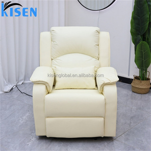 Kisen Luxury Modern Professional Adjustable High Back Reclining Pedicure Spa <b>Chair</b> Electric Nail Salon Use 7-Color LED Lamp - Product Image 1