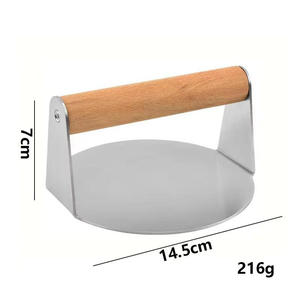 Offre Spéciale professionnel Hamburger tarte presse réutilisé <span class=keywords><strong>jambon</strong></span> fabricant en acier inoxydable viande presse avec boîte de couleur - Product Image 3