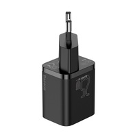 Baseus 25W USB C Charge PD Pengisi Daya Cepat Portabel untuk Samsung untuk iPhone Super Si Tipe C Pengisi Daya Cepat dengan Kabel