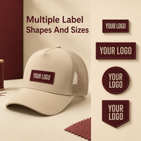 Gorra trucker de 5 paneles con etiqueta tejida, gorra de béisbol de algodón con malla frontal, ajustable, estilo streetwear, marca privada, venta al por mayor