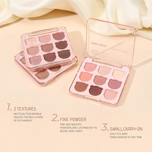 Maquillaje de Ojos Miss <span class=keywords><strong>Lara</strong></span> Bear, Contorno de Ojos Diario, Textura de Polvo Fina y Sedosa, Fácil de Difuminar y Polvo que No se Desprende - Product Image 2