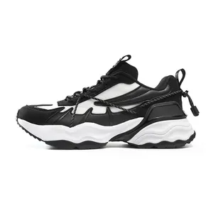 Sneakers Extra larghe da uomo per piedi piatti scarpe da ginnastica con scatola a punta larga scarpe per fascite plantare-Stride Core