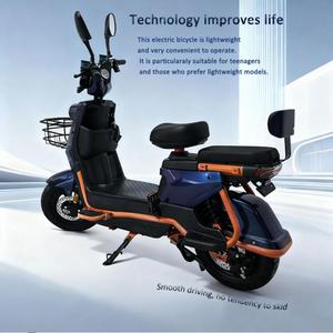 Bicicleta Eléctrica de Dos Ruedas para Adultos con Llantas Anchas, 500W/1000W, 48V, Plegable, Cuadro de Acero al Carbono, 3 Velocidades, Motor Trasero Digital - Product Image 4