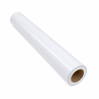 Rollo de Vinilo Autoadhesivo de PVC de Alta Resistencia, Película Impermeable para Exteriores, Imprimible, para Rotulación de Vehículos, Pancartas, Pósteres, Publicidad