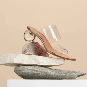 Zapatos Transparentes de Cristal con Tacón Bajo de 6CM, Estilo Único y Moderno para Mujer, 2025 - Product Image 3