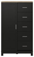 Armoire à vêtements en bois de teck sculpté de haute qualité, design simple, placard pour chambre à coucher