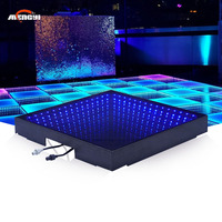 Lampe LED à barre lumineuse 3D effet miroir abyssal personnalisée MengYi Factory, à mille couches, recharge magnétique, pour scène et piste de danse