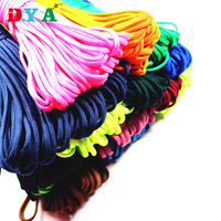Cordon en nylon coloré de 4 mm, cordon paracorde à 7 brins pour tente d'extérieur, bracelet DIY