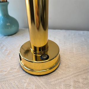 Đơn giản vải vàng có thể sạc lại ánh sáng ấm áp đèn đọc sách bầu không khí cá nhân bảng ánh sáng <span class=keywords><strong>LED</strong></span> RETRO Bar bảng đèn - Product Image 4