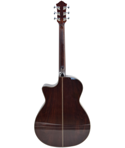 Long Quan Geake Guitare acoustique haut de gamme faite à la main de 41 pouces tout solide avec touche en ébène par Long Quan - Product Image 3