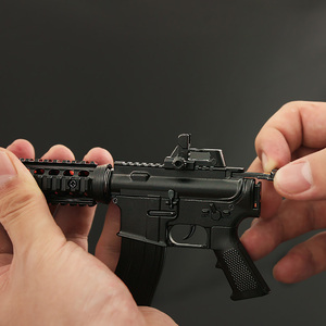 ปืนของเล่นโลหะลดราคา <span class=keywords><strong>SIG</strong></span> <span class=keywords><strong>MCX</strong></span> AR15 กระสุนอัลลอยด์ ของขวัญสำหรับเด็กผู้ชาย งานปาร์ตี้ ผู้ใหญ่ ประกอบเอง Barrett - Product Image 3