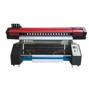 Suncolor cheep 6 feet cờ máy in <span class=keywords><strong>1.8m</strong></span> lớn Máy in phun 2 * i3200 đầu in khăn dtf máy in - Product Image 5