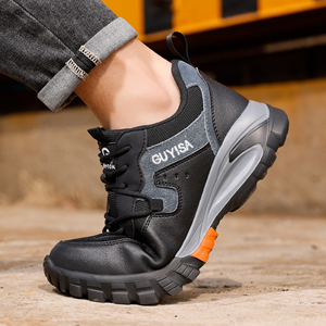 Chaussures de sécurité non conductrices pour hommes, bottes diélectriques certifiées EH pour les opérations en sous-station et en transformateur - Product Image 5