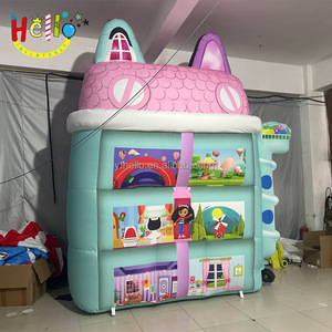 Décoration <span class=keywords><strong>de</strong></span> fête pour enfants Boîte à jouets gonflable en forme <span class=keywords><strong>de</strong></span> chat géant pour <span class=keywords><strong>maison</strong></span> <span class=keywords><strong>de</strong></span> poupée - Product Image 1