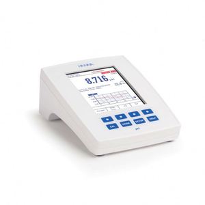 Medidor de pH/mV y EC/TDS/Salinidad/Resistividad de grado de investigación para laboratorio Hanna HI5521 - Product Image 2