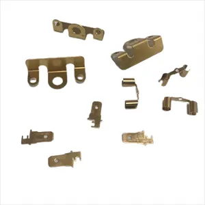 SOURCE Factory Drawings And Samples Customized Beryllium Copper Metal Stamping Parts Copper Shrapnel For Hardware Industry