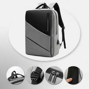 Fashion Trendy Design Computer Mochilas Men <b>Women</b> School Bag Custom logo USB <b>Laptop</b> <b>Backpack</b> - Product Image 4