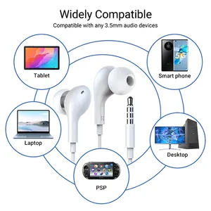 Gran oferta <span class=keywords><strong>de</strong></span> <span class=keywords><strong>auriculares</strong></span> manos libres con cable <span class=keywords><strong>de</strong></span> 3,5mm en la oreja <span class=keywords><strong>auriculares</strong></span> estéreo con micrófono para <span class=keywords><strong>iPhone</strong></span> <span class=keywords><strong>auriculares</strong></span> con cable en la oreja - Product Image 4
